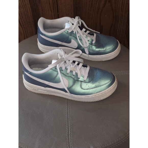 Nike Air Force 1 \'07 LV8 Fresh Mint 2017 Size 5 Youth main image 7